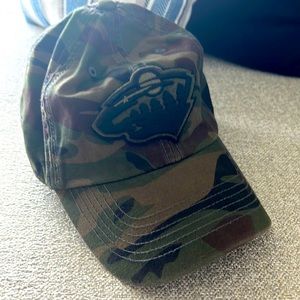New without Tags 47 Brand Camo Franchise Cap NHL Minnesota Wild Hockey Medium